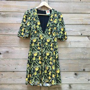 Farm Rio Banana Print Dress